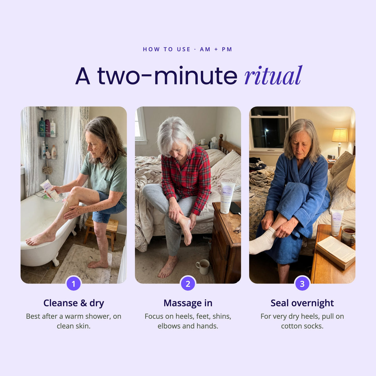How to use in three steps
